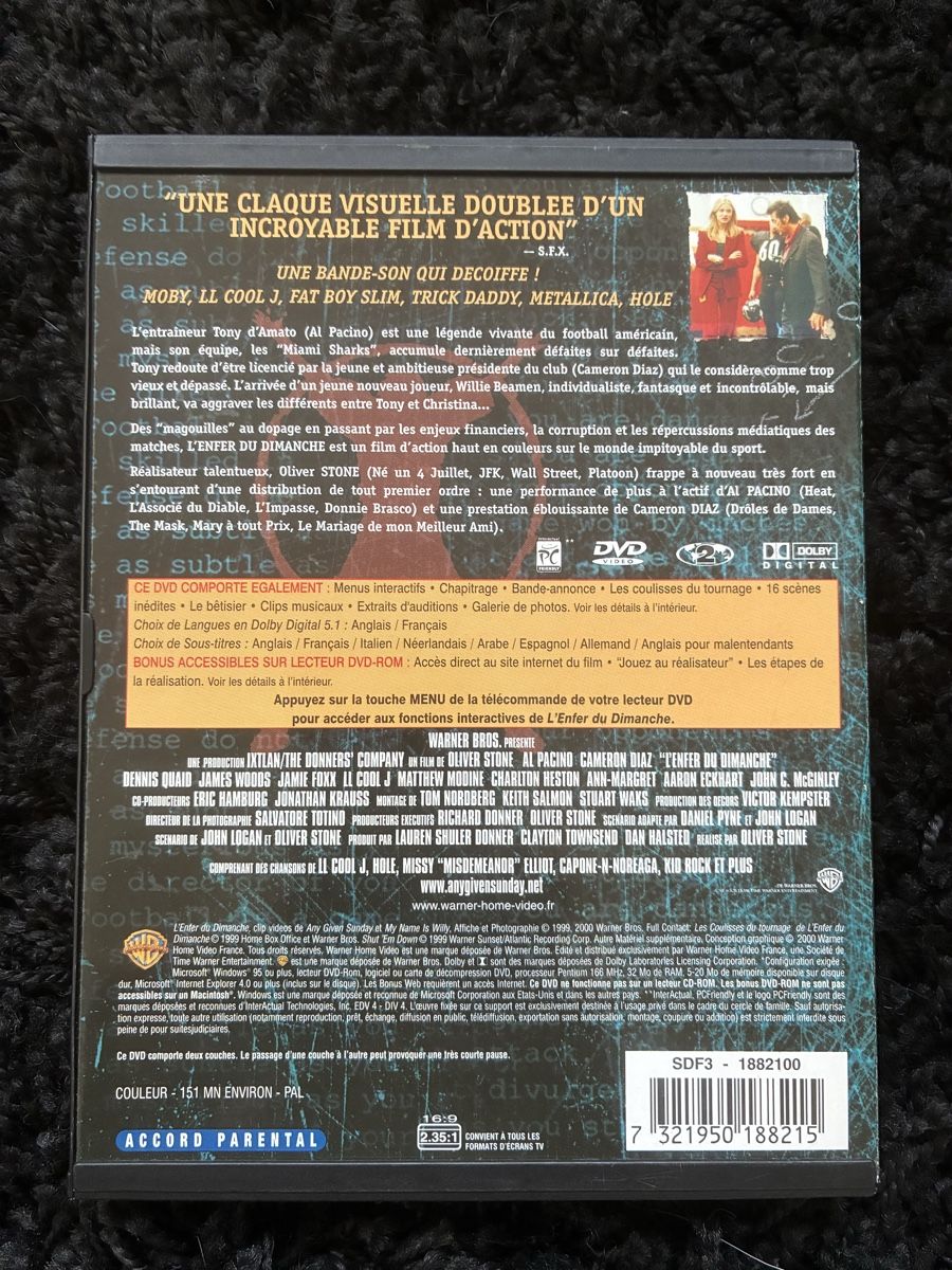 Alle DVDs: DVD L’Enfer du Dimanche  – Gebraucht aus Neyruz FR von Shcc17 1