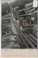 Territet-Glion - Funiculaire - coloriert