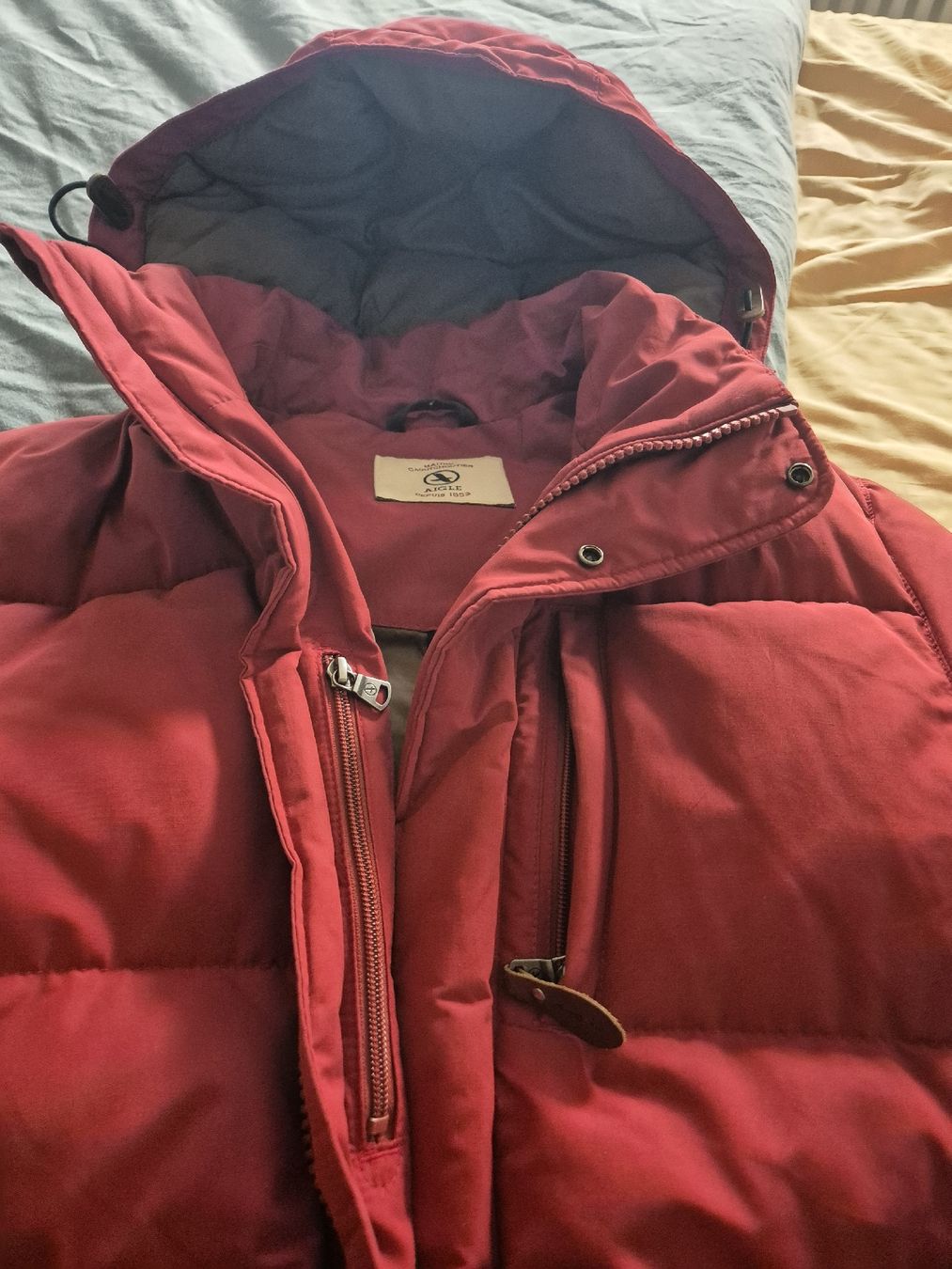 Giacche: Aigle doudoune chaude bordeaux, taille S. comme neuve – Nuovo (secondo la descrizione) da Onex venduto da Tonytali 3