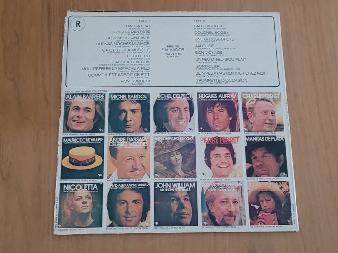 Dischi in vinile: LP  Henri Salvador – Usato da Martigny venduto da MZ-67 1
