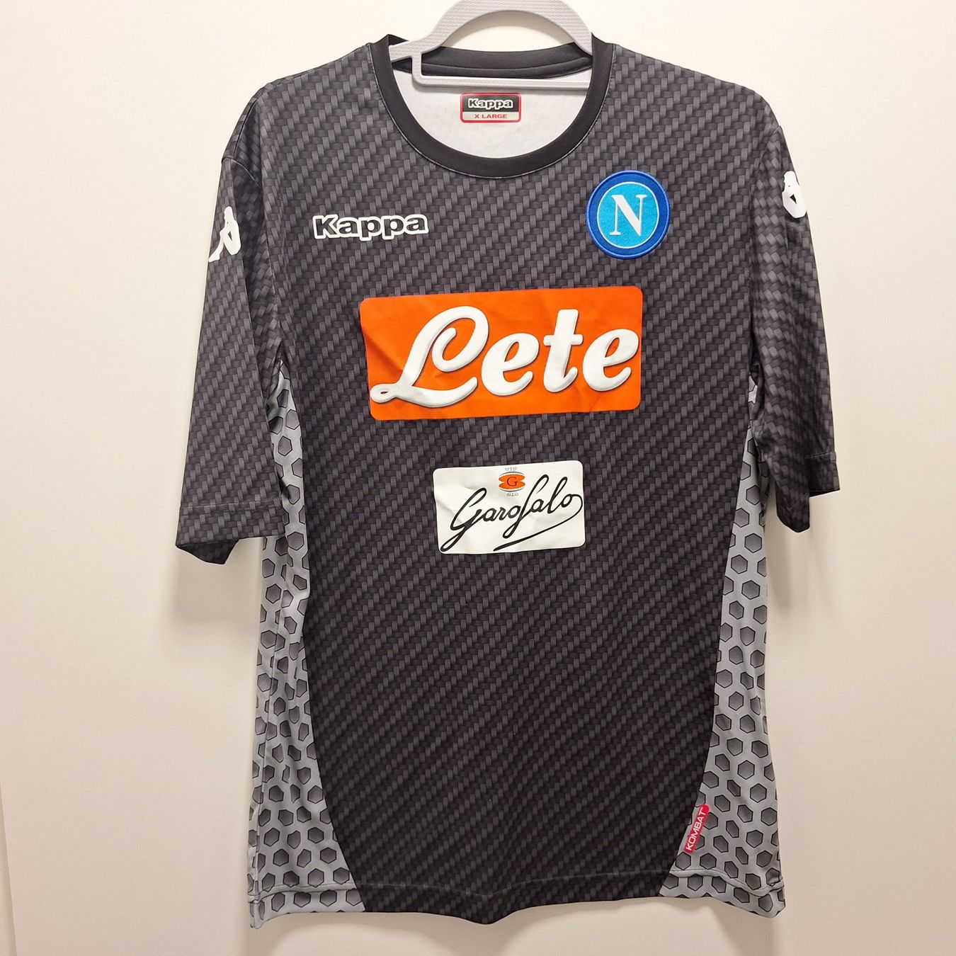 Canottiere & Pantaloni: Kappa SSC Napoli training Trikot XL – Usato da Bellinzona venduto da LA-ropa-de-Juan