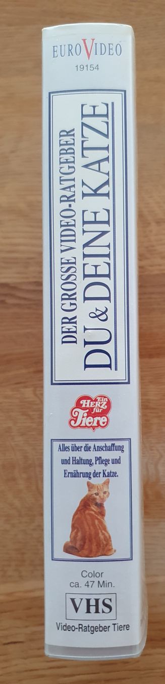 Tutti i VHS: VHS Ratgeber "Du & Deine Katze" – Usato da Zofingen venduto da Sammelsurium92 2