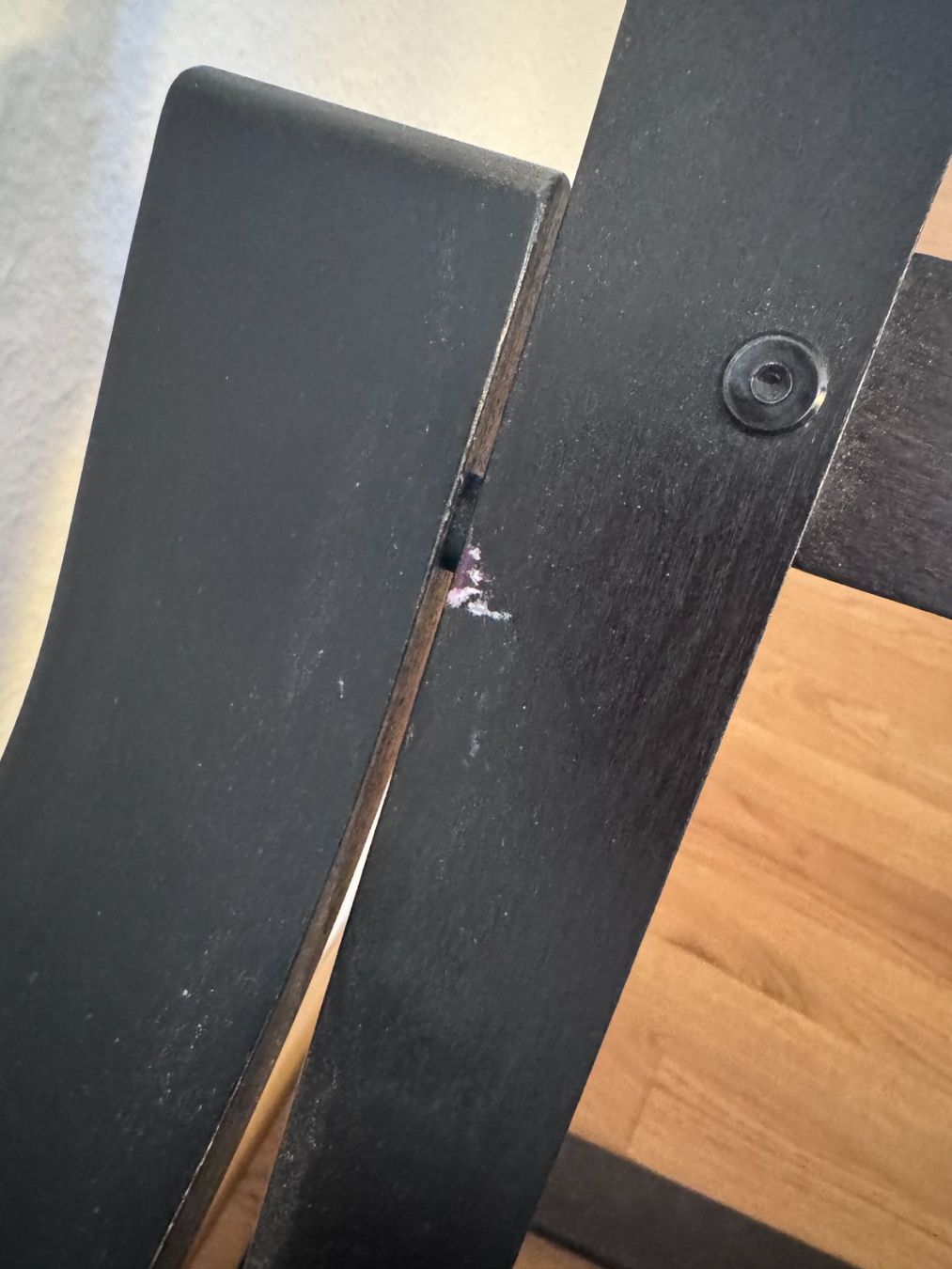 Ikea Poltrone: Ikea POÄNG Sessel, schwarzbraun - mit anthrazit Bezug – Usato da Basel venduto da liz_kqf6 5