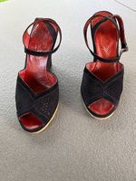 Sommer- und Abendschuhe Gr. 37 in Wildleder