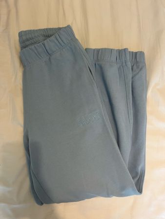 GANNI Software Isoli Jogginghose Sweatpants Gr. S Blau - Top