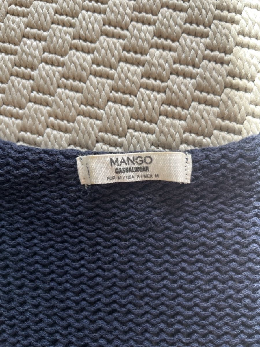 Mango Gilets & Westen: Strickgilet mit Fransen, Mango, S/M – Gebraucht aus Solothurn von Bobesch08 5