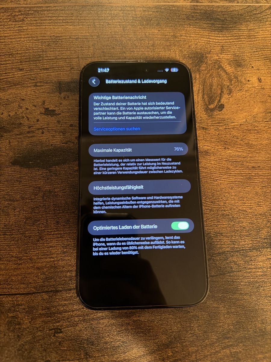 Apple Portables: iPhone 14 Pro Max schwarz – D'occasion à Suberg par Kingi11 2