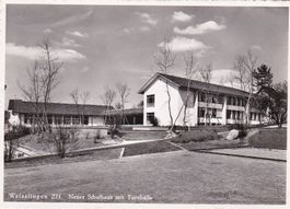 Weisslingen ZH Schulhaus Turnhalle Nr.13259 , ca.1950