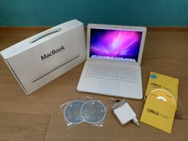 Apple MacBook weiss 8GB RAM, 512 GB ssd