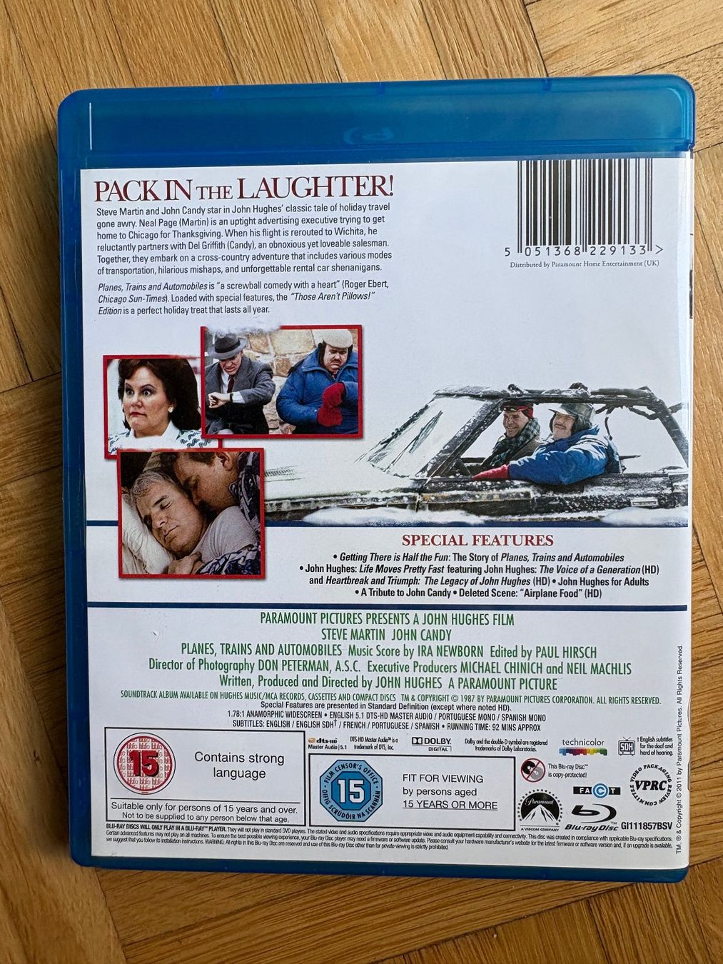 Tutti i DVDs: Planes, Trains & Automobiles - Blu-ray – Nuovo (secondo la descrizione) da Zürich venduto da Malcom 2