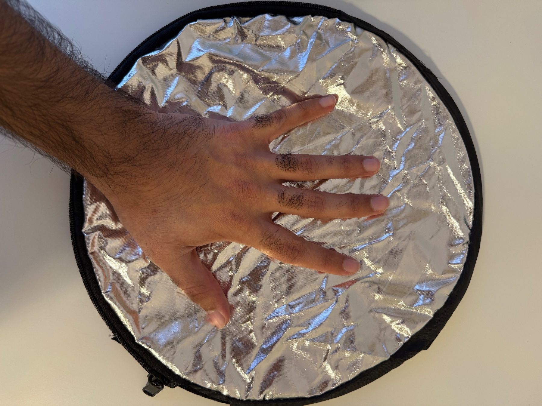 Autres accessoires: Collapsible Light Reflector Silver, Acceptable – Neuf (Voir description) à Genève par ali_5msd 1