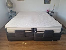 Boxspringbett elektrisch verstellbar 180x200