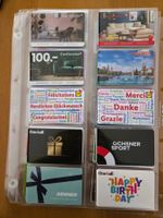 110 GESCHENKKARTEN - SCHWEIZ - ALLES DIVERSE - SAMMLUNG