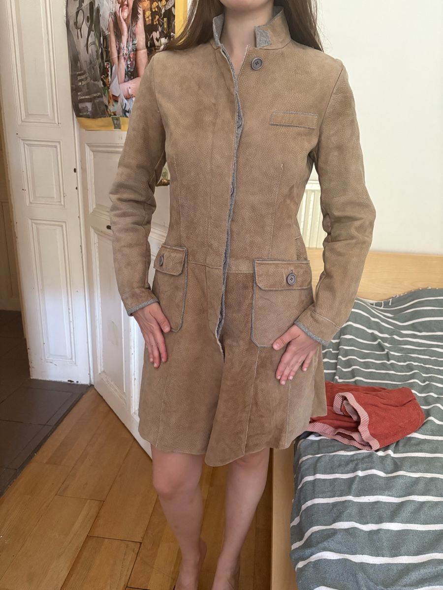 Brunello Cucinelli Cappotti: Brunello Cucinelli Jacke Coat Y2K Lammfell  – Usato da Bern venduto da LoveVintageY2K 1