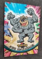 Pokémon Topps Holo blau #68 Machomei