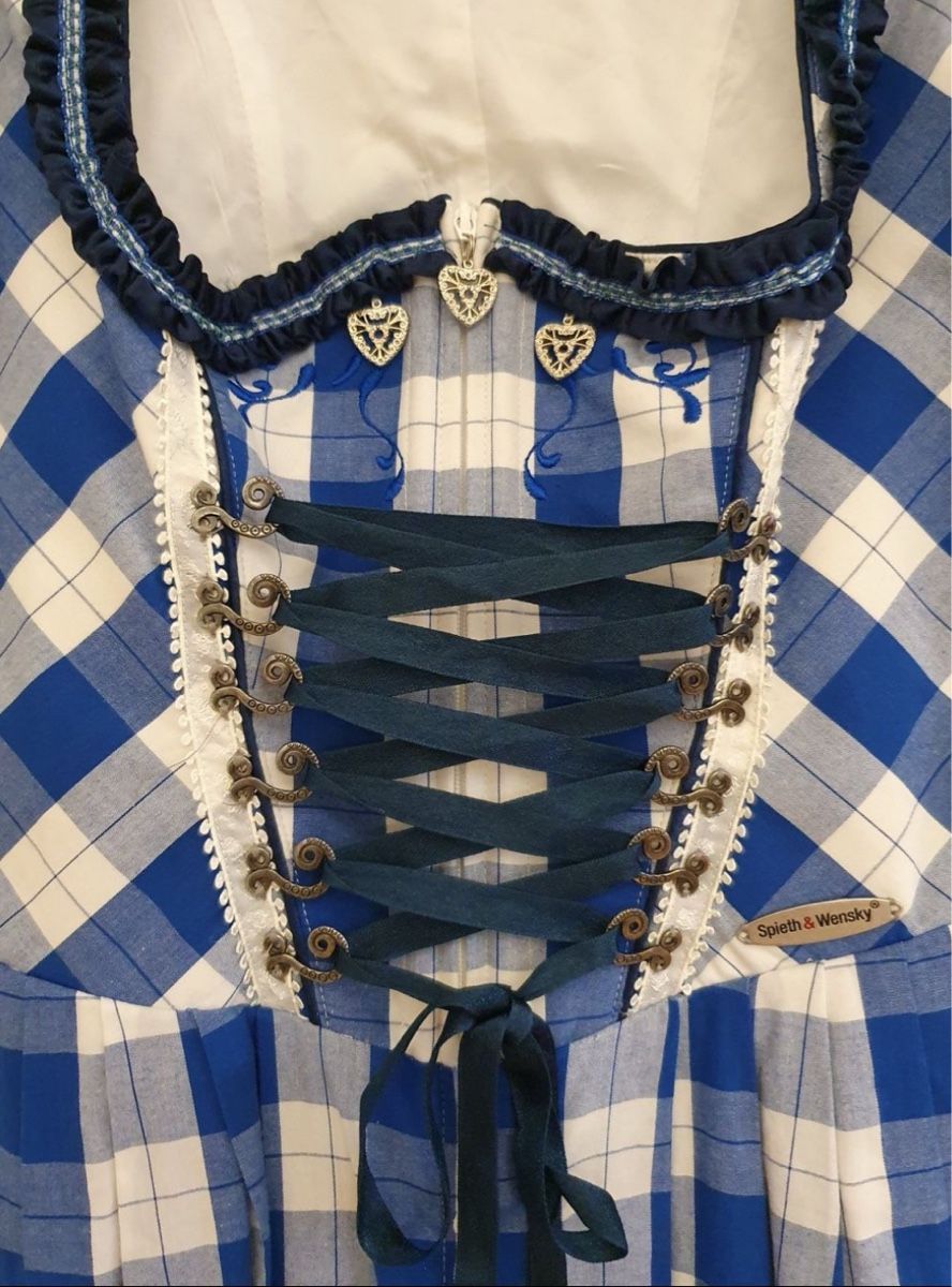 Costumi: Robe Dirndl carreaux taille 34 Spieth & Wensky – Nuovo (secondo la descrizione) da Geneve venduto da Monthoux13 8