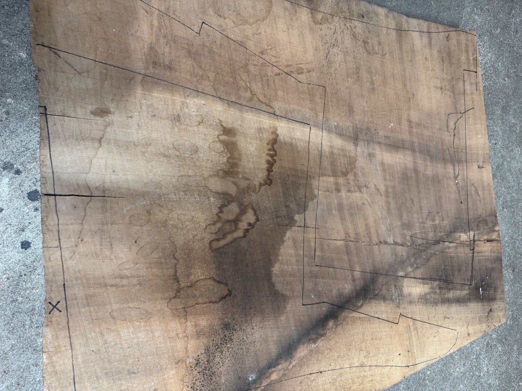 Articoli in legno: Massivholzplatte – Nuovo (secondo la descrizione) da Kestenholz venduto da cvx_889vv 2