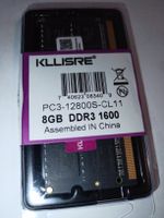 1 stk Notebook  8 giga Ddr3 ramriegel