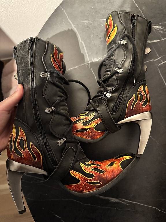 New Rock Scarpe da donna: New Rock Flame Boots Gr. 38 – Usato da Zollikofen venduto da lis_qtt8 4