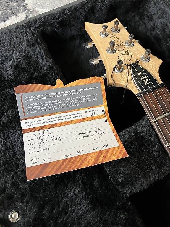 Strumenti musicali: PRS Guitarre NF3 Core USA made – Usato da Root venduto da Kaiteur 4