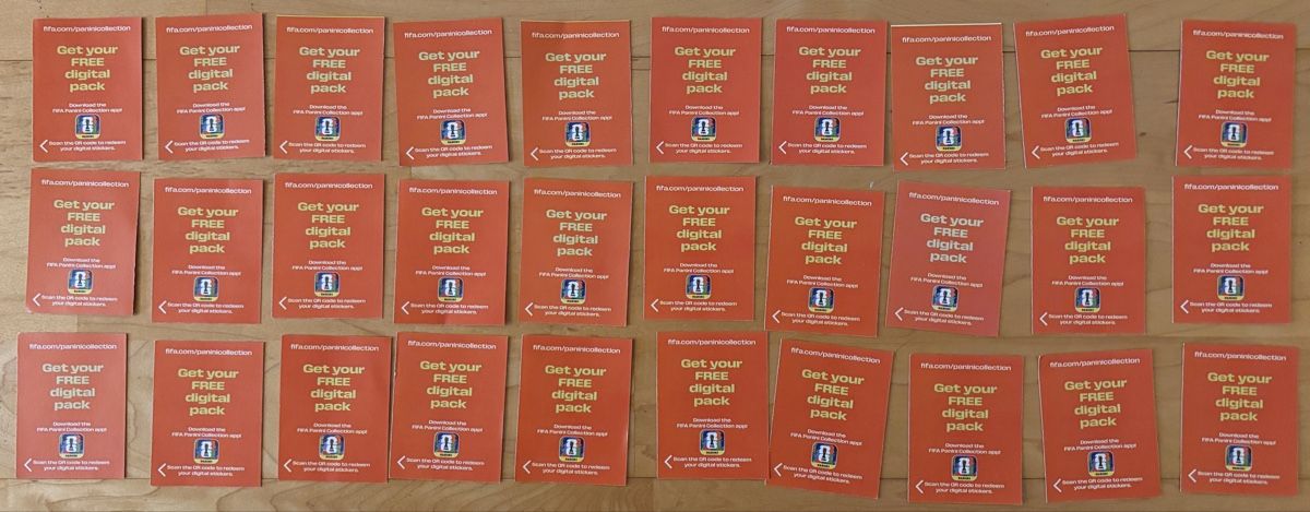Panini Sammelbilder & Trading cards: Panini qr code Karten – Neu (gemäss Beschreibung) aus Basel von a.dent