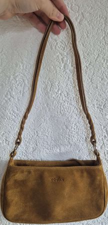 Hogan Tasche Brunn Suede
