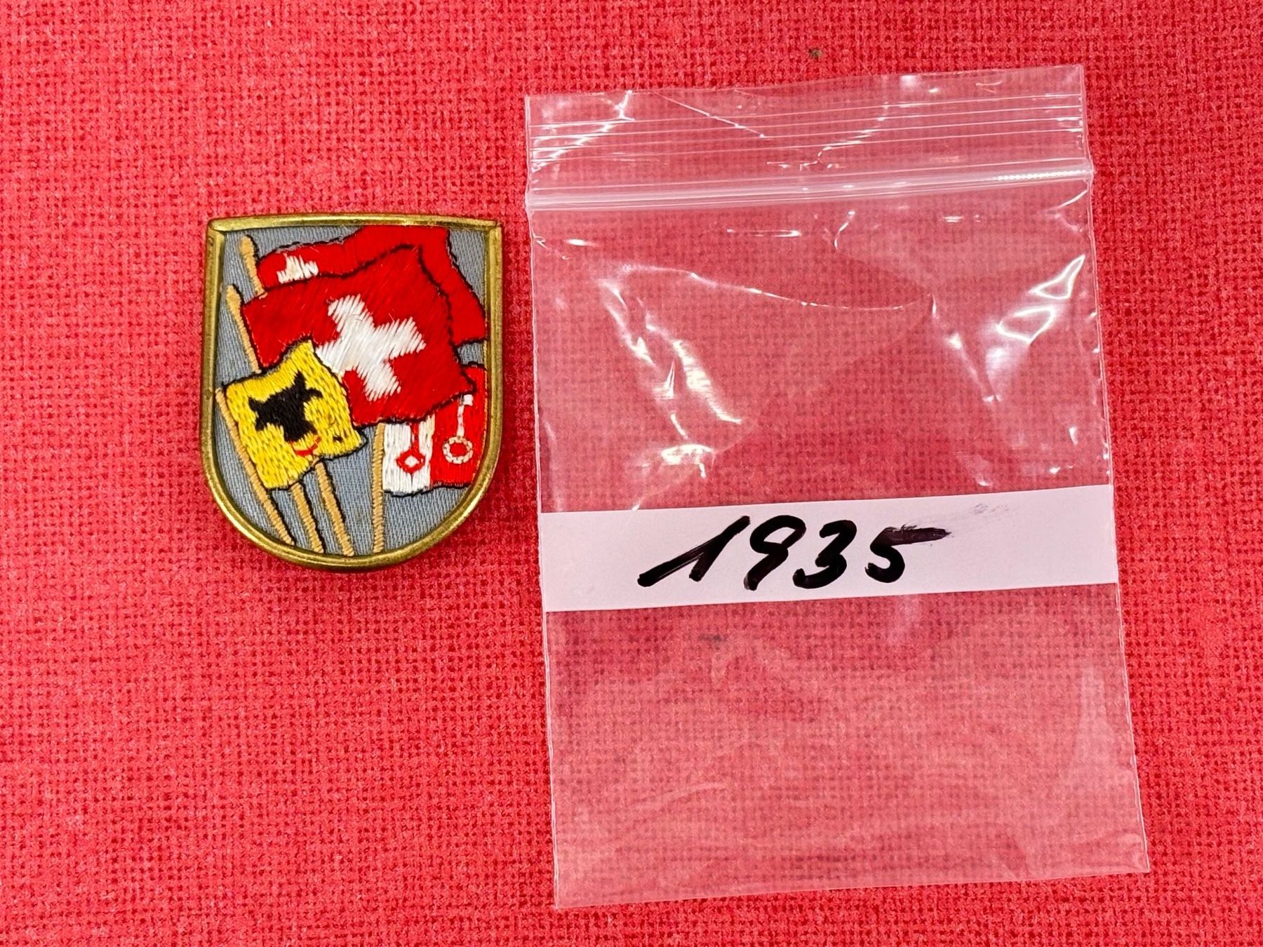 Placchette & Badge: 1 August -Abzeichen 1935 TOP – Usato da Ormalingen venduto da digital09