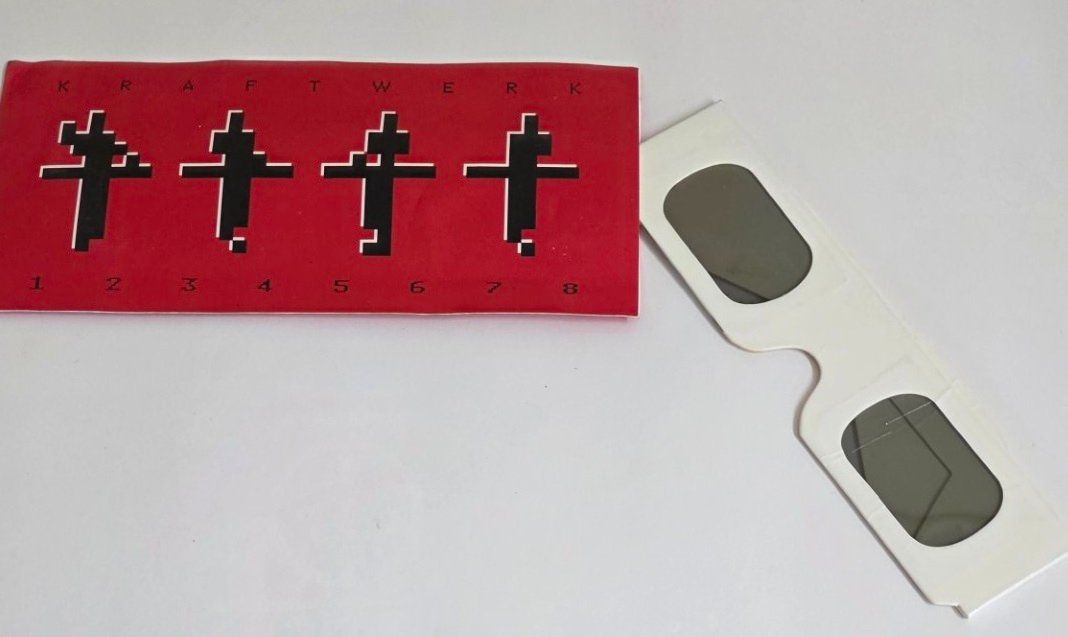 Poster & Bilder: KRAFTWERK 3-D Poster + Ticket & 3D-Brille – Gebraucht aus Flums von Flumsantik 5