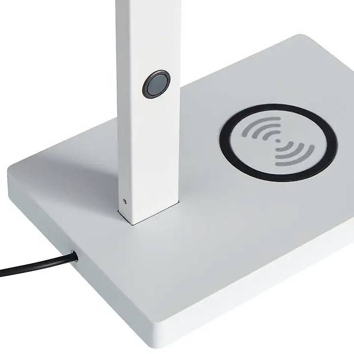 Lampes: GABELLA LED-Tischlampe hellgrau mit Wireless Charger – Neuf avec emballage d'origine à Sissach par mondilux 8