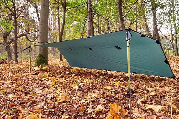 DD Hammocks Sonstiges zu Militär: DD Hammocks DD Tarp S superleicht oliv – Neu und originalverpackt aus Tulln von HaengemattenShop