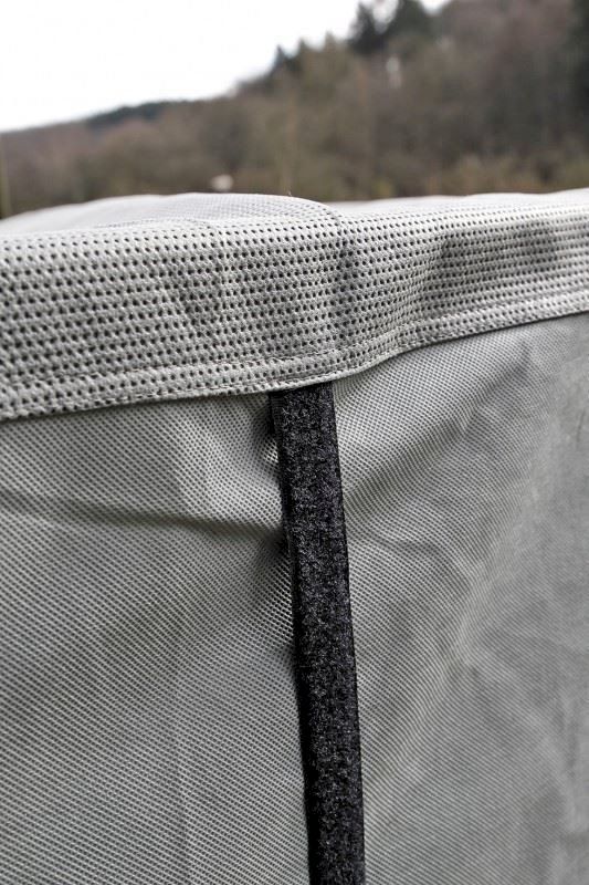 Coperture: GreenYard Abdeckplane Wohnwagen XL grau – Nuovo e nell'imballaggio originale da Bottighofen venduto da zaap 4