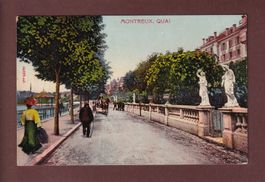 MONTREUX - Quai - 1907