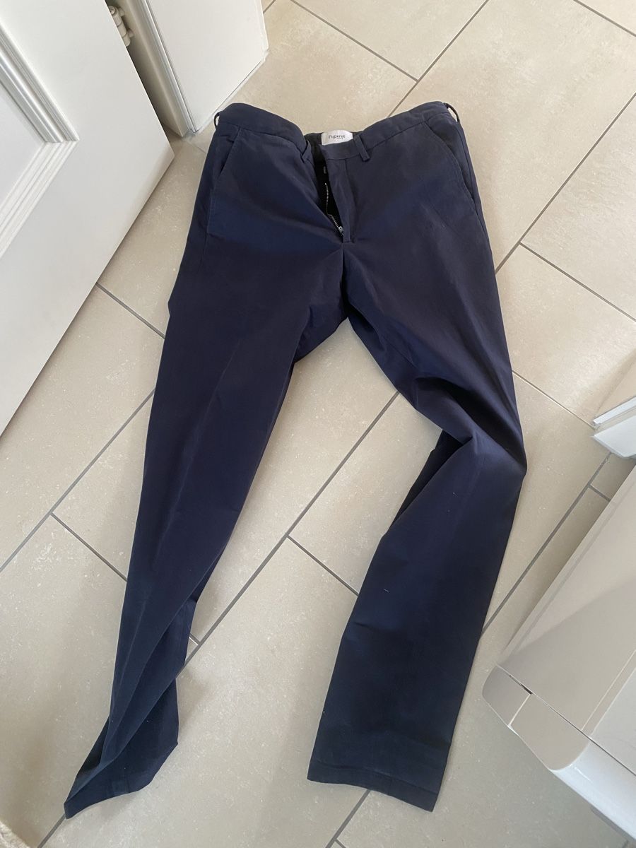 Hosen: Figaret Paris bleu marine T.42/ never worn – Neu (gemäss Beschreibung) aus Zürich von SunnySeller 1