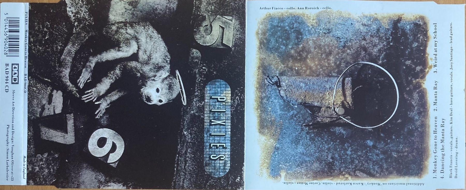 CDs: PIXIES - MONKEY GONE TO HEAVEN – Gebraucht aus Poliez-Pittet von Newtown-Records