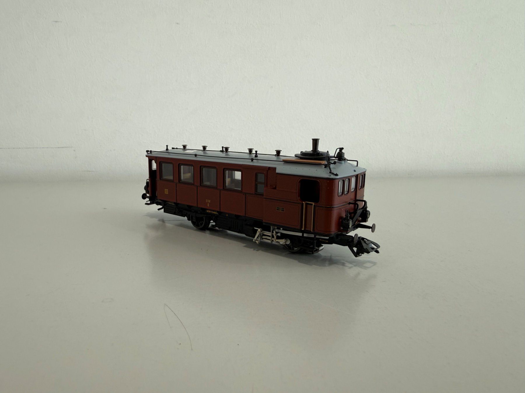 Märklin Modellini di ferrovie: Dampf-Triebwagen DW 8 "Kittel" der KWStE – Nuovo (secondo la descrizione) da Oftringen venduto da Pgi 2