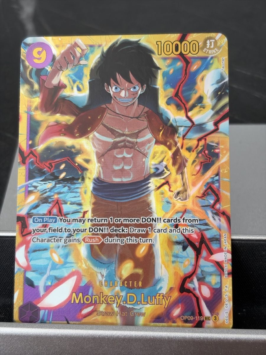 Bandai Carte collezionabili: One Piece OP09-119 Monkey.D.Luffy, Englisch – Nuovo (secondo la descrizione) da St. Gallen venduto da cambitcg