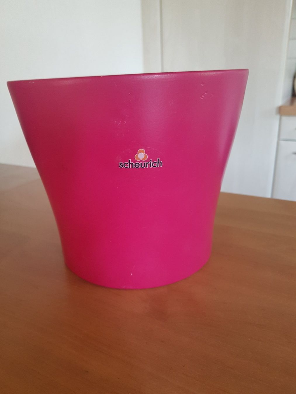 Vasi per fiori: Cache-pot rose diamètre 18 cm marque Scheurich Germany – Usato da Villiers venduto da san_jn5w 4