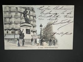 Postkarte Paris D Etienne Dolet Frankreich 1900  (V822)