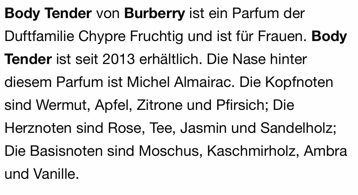 Burberry Profumi & Eau de Toilette: BURBERRY 5 ml Abfüllungen – Nuovo (secondo la descrizione) da St. Gallen venduto da lfs_nxl8 6