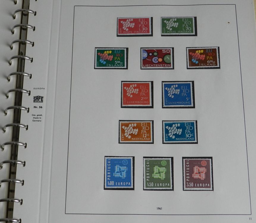 Europa Sammlung Europamarken 19561969 Kaufen auf Ricardo