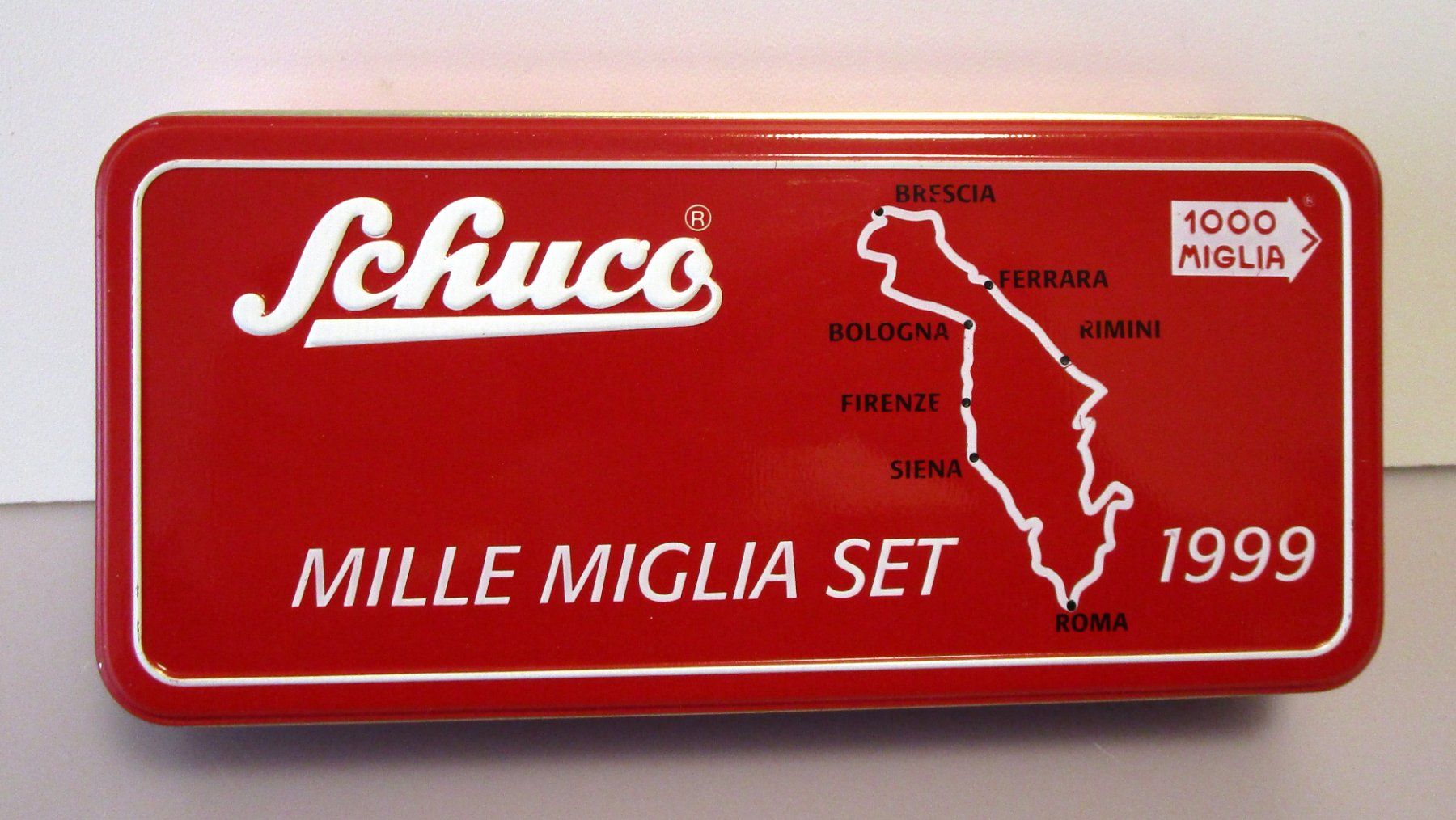Schuco Modellini d'auto: SCHUCO PICCOLO MILLE MIGLIA SET 1999 – Nuovo e nell'imballaggio originale da Chêne-Bourg venduto da breno56 1