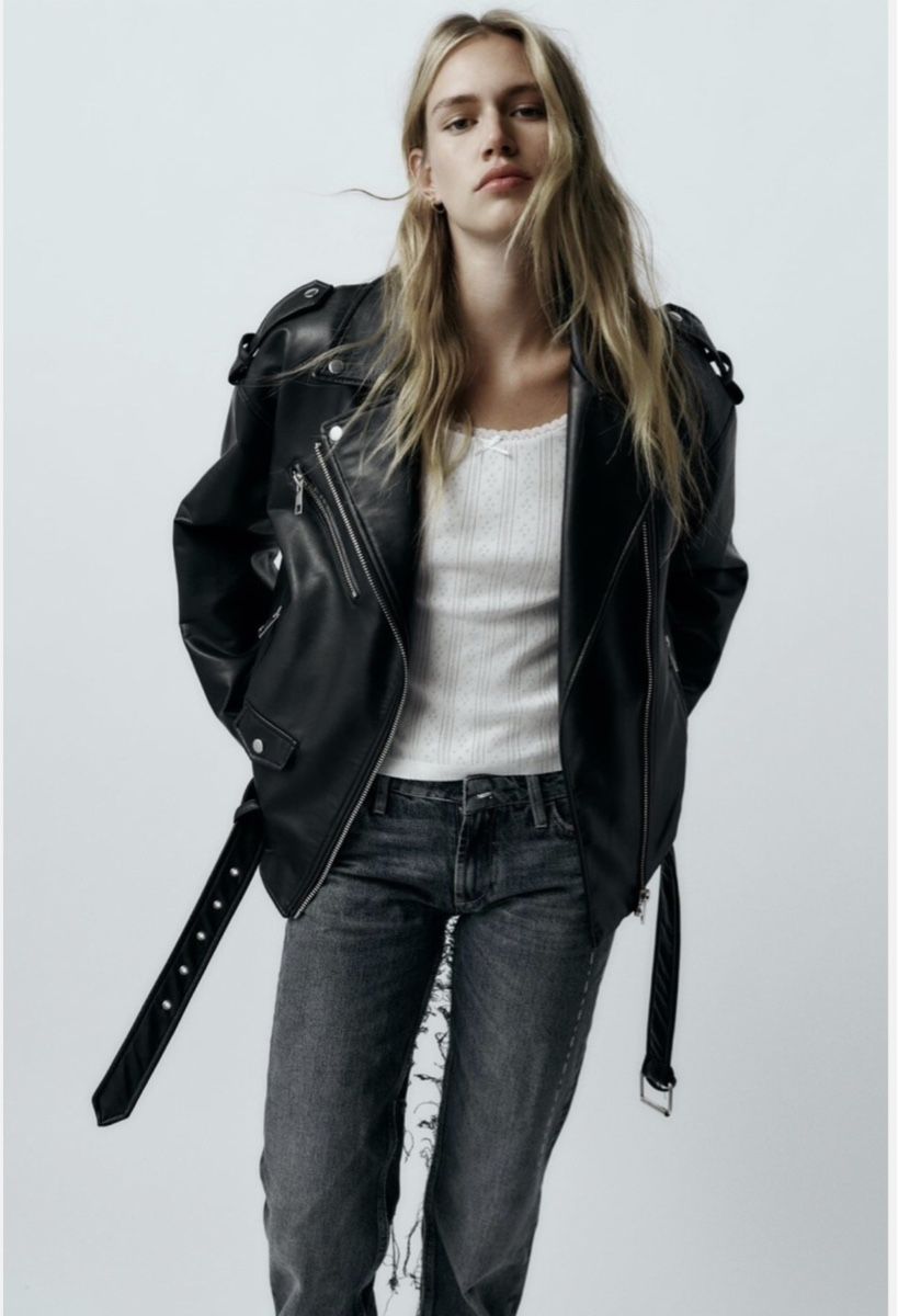Zara Giacche: Oversized Zara Jacke Kunstleder – Usato da Wettswil venduto da marko0503 1