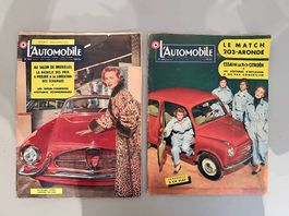 Quatre magazines ancien l'automobile