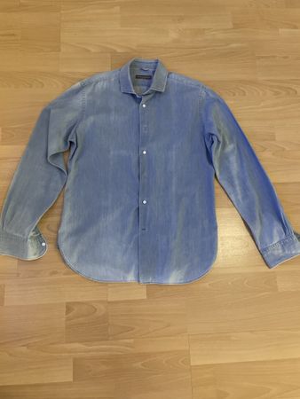 Camicia Modesto Bertotto denim, taglia M, come nuova!