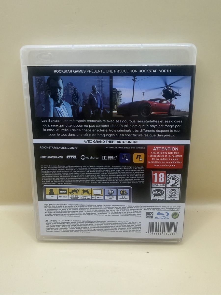Spiele: Grand Theft Auto V PS3  – Gebraucht aus Genève von sho_67qj 1