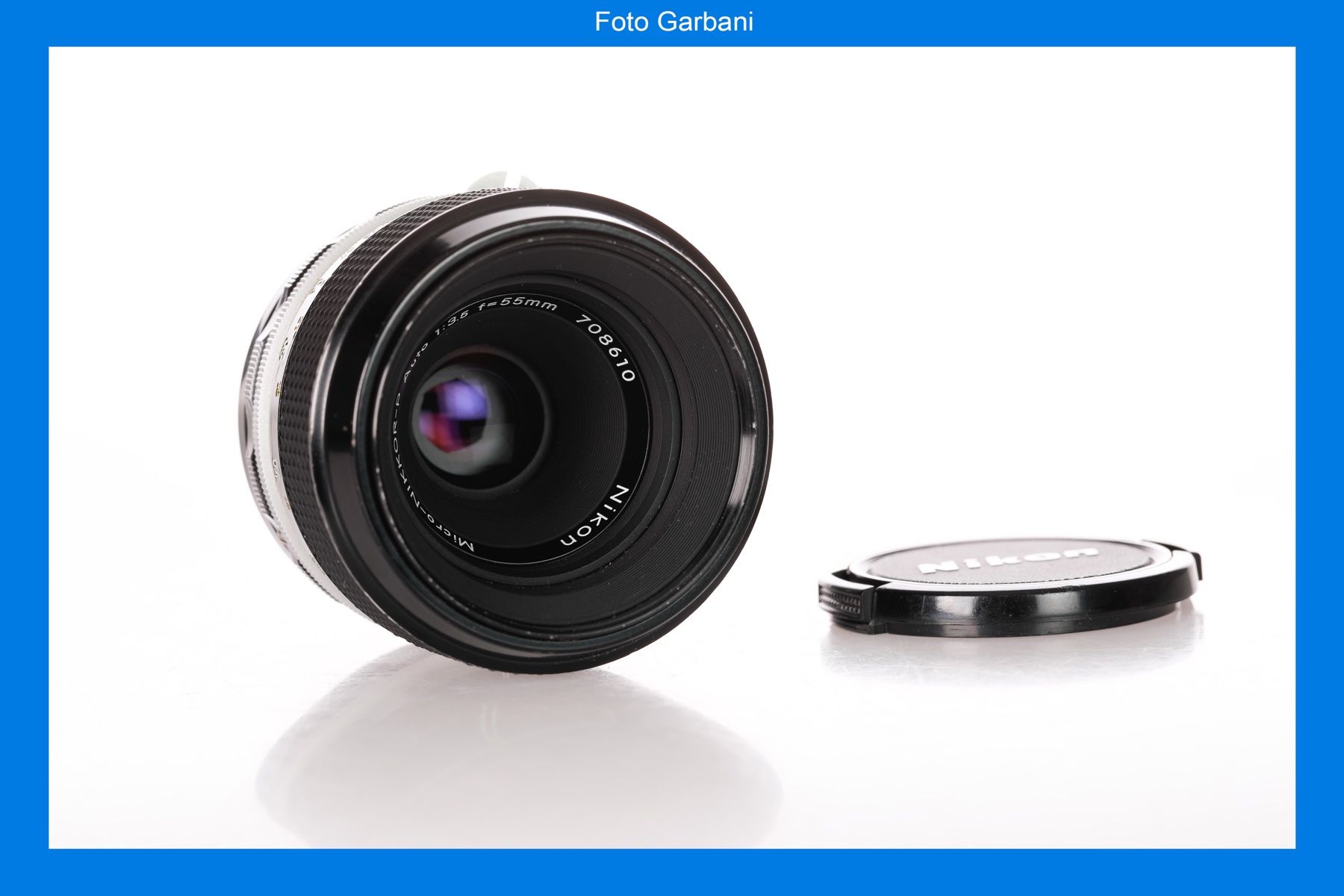 Nikon Obiettivi: Micro-Nikkor-P Auto 1:3.5 f=55mm – Usato da Muralto venduto da FotoGarbani 1
