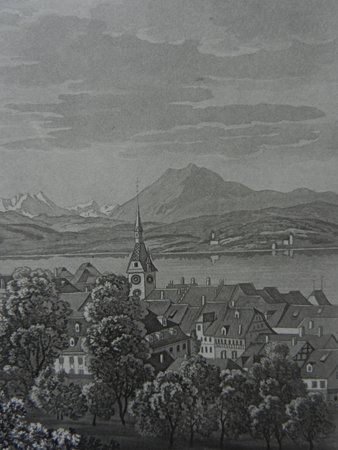 Gravures: Zug gegen die Rigi – D'occasion à Risch par Rischli15 6