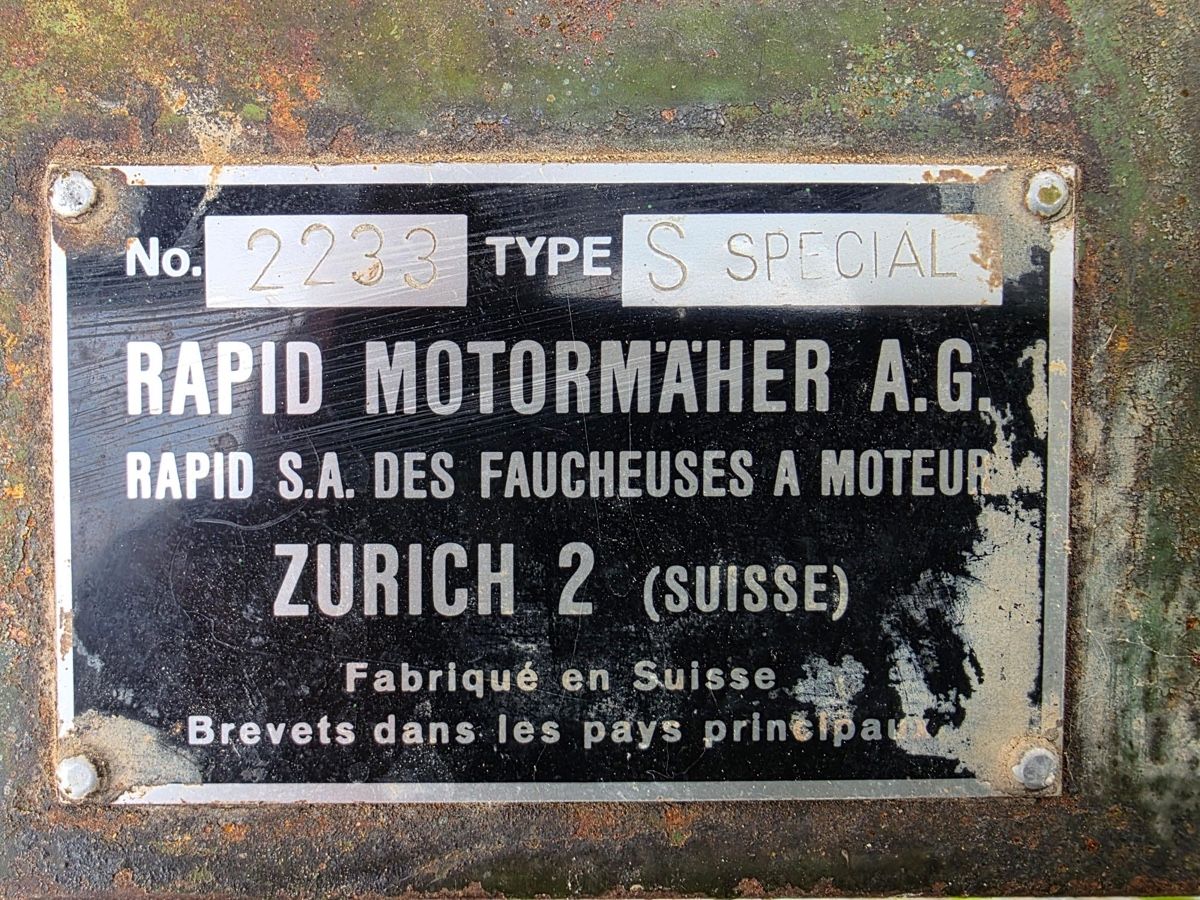 Rapid Alle Maschinen: Rapid Motormäher – Gebraucht aus Elgg von Schibu02 4