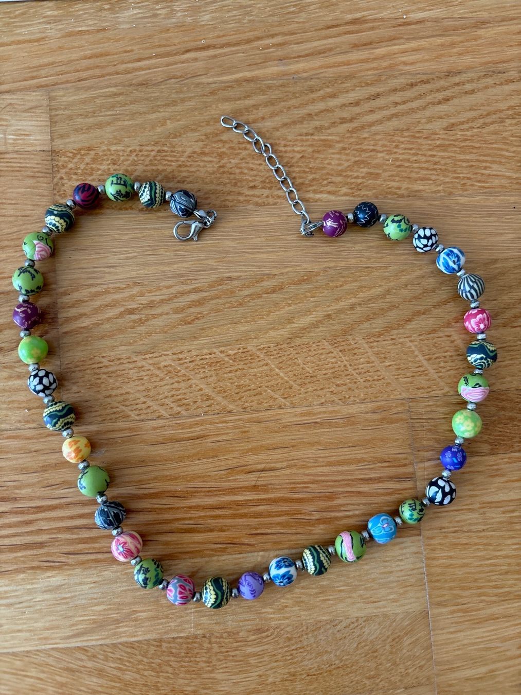 Catenine: Bunte Halskette mit Fimo Perlen – Nuovo (secondo la descrizione) da Zeihen venduto da Nolu03