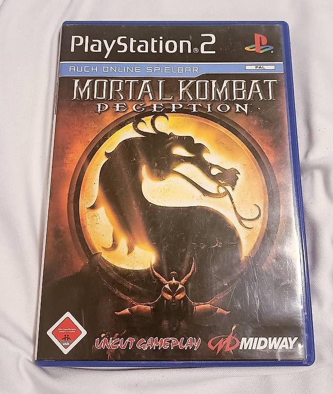 Giochi: MORTAL KOMBAT DECEPTION PS2 Playstation 2 PAL Game DE 1A – Usato da Reinach BL venduto da mon_89wb
